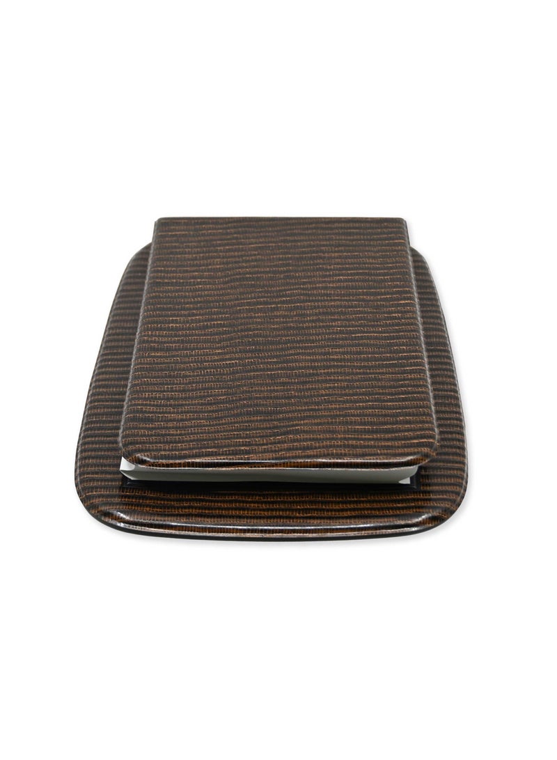 FIS 2 Pieces Table Note Pad, Colour Lizard Brown - UANO081BR - Image 3