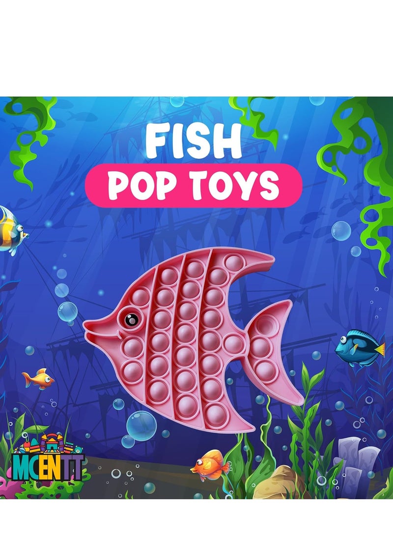 MCENTT 50 Pcs Fidget Toys Set for Kids & Adults – Simple Dimple Pop It Toys for Stress Relief, Anxiety, ADHD & Autism Therapy, Party Favors, Classroom Prizes - Image 4