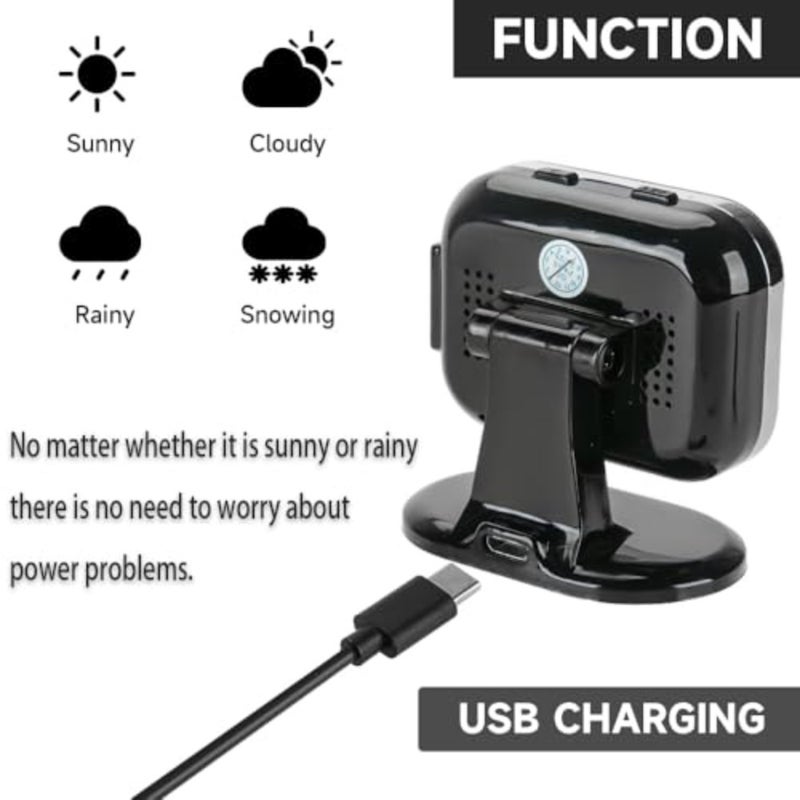 نظام مراقبة ضغط الإطارات، شاشة شاحن USB TPMS مع 4 أجهزة استشعار و5 أوضاع إنذار، شاشة LCD ملونة، مراقبة الضغط ودرجة الحرارة في الوقت الحقيقي، سهلة التركيب، مثالية لسيارات RV SUV MPV - Image 5