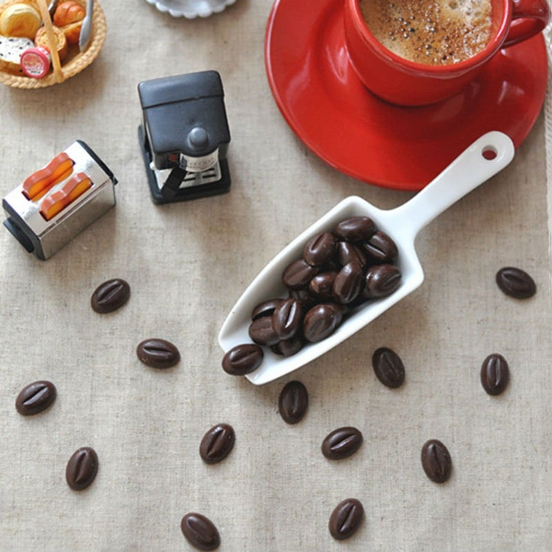 Akoak Silicone Mold 55 Cavity Mini Coffee Beans Chocolate Sugar Candy Mold Cake Decor 2 Count - Image 4