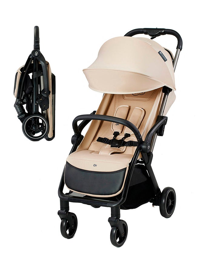 Kinderkraft عربة أطفال أبينو - بيج كثيب - Image 1