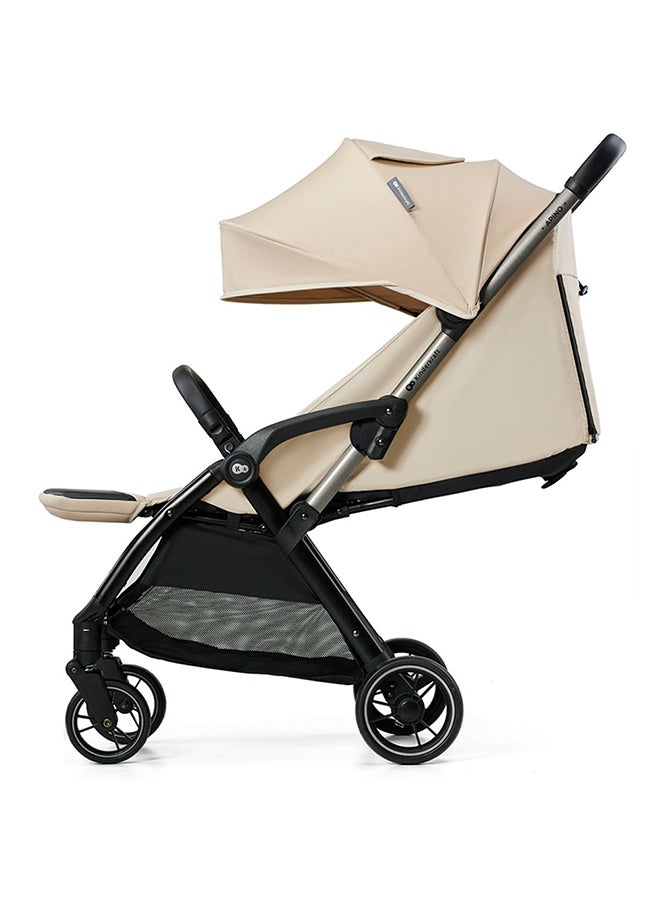Kinderkraft عربة أطفال أبينو - بيج كثيب - Image 3