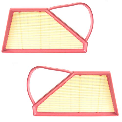 POWERWORKS 2 Filter Set for Bentley Continental GT GTC Flying Spur W12 Replace 3W0129620B & 3W0129620C - Image 2