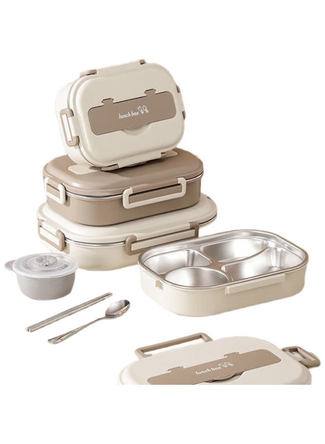 Pinyu 304 Stainless Steel Lunch Box For High School, Middle School Students And Office Workers, Large Capacity Meal Container For Elementary School Students - Image 3