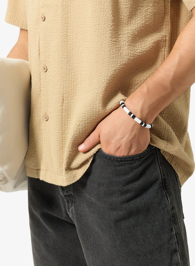 Seventy Five Polymer Clay Beaded Bracelet - Image 4