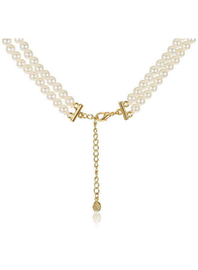 Estele Latest Pearl Design Necklace Set for Women Traditional Jewellery Set for Women - Image 2