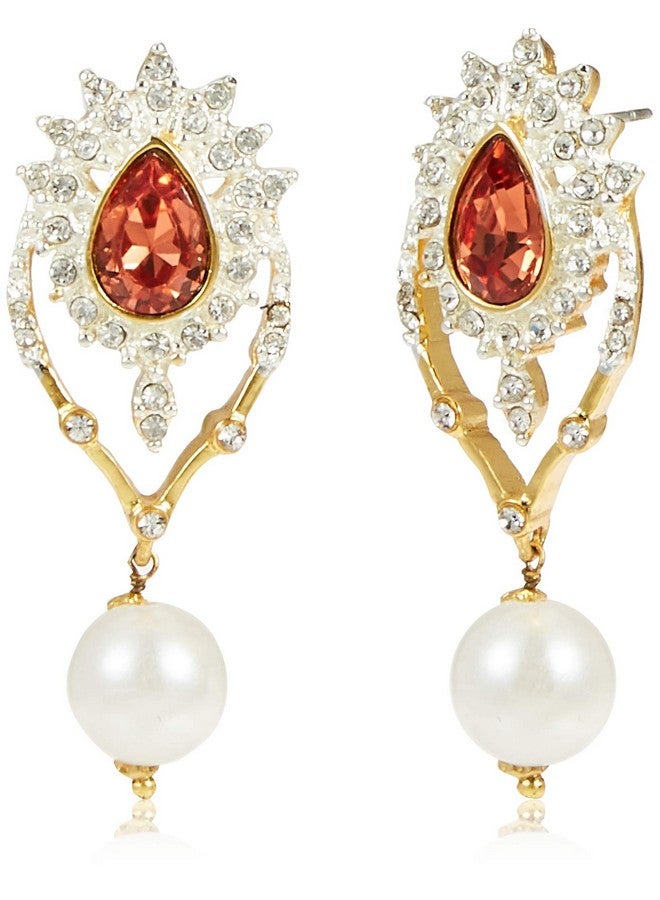 Estele Latest Pearl Design Necklace Set for Women Traditional Jewellery Set for Women - Image 3