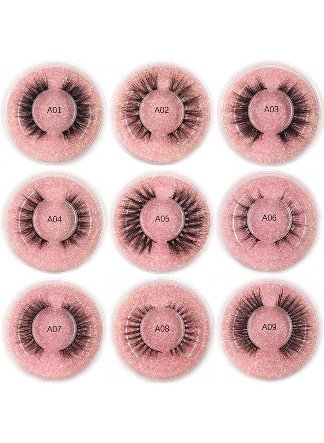 U-Hotmi Wholesale Fales Eyelashes, Mink Lashes Thick 5D Volume Natural Fake Lashes Pack(30 Pairs) - Image 2