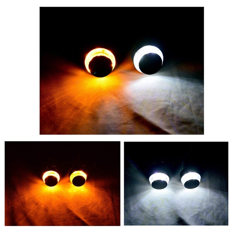 SPEDY Handle Bar End LED Light Dubble Color for Continental GT 650 Item_id-505 - Image 3