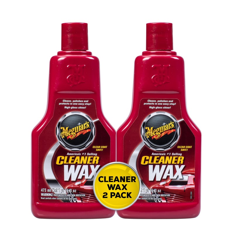 Meguiar's Cleaner Wax | 16 Oz Bottle | Pack of 2