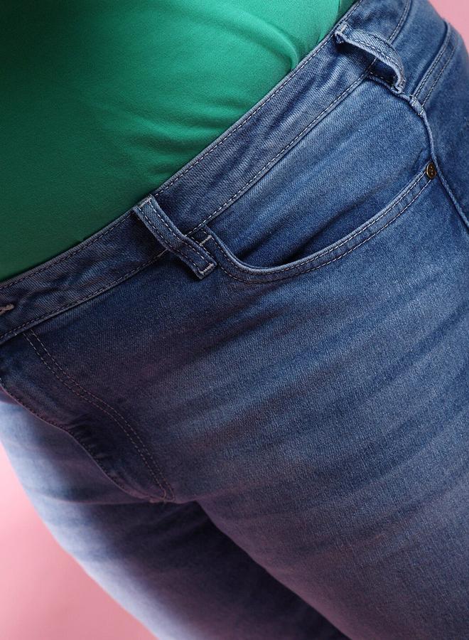 Take Two Plus Size Men Slim Fit Faded Jeans By HardSoda - Image 4