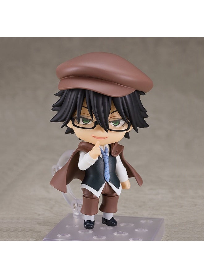 general Bungo Stray Dogs Edogawa Ranpo Movable Replacement Face Doll Model Decoration Desktop Decoration Toy Gift for Family and Friends - Image 1
