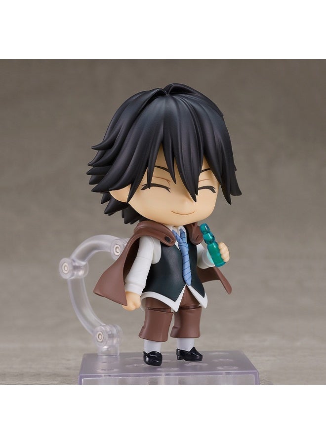 general Bungo Stray Dogs Edogawa Ranpo Movable Replacement Face Doll Model Decoration Desktop Decoration Toy Gift for Family and Friends - Image 4