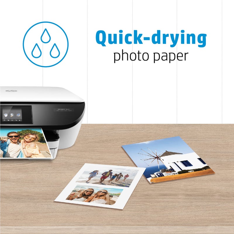 HP ورق الصور اليومي HP Glossy مقاس 8.5x11 في 25 ورقة (Q5498A) - Image 4