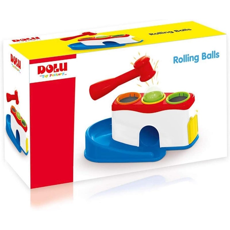 Dolu - Rolling Balls with a Hammer and 3 Balls - 5095 - Image 5