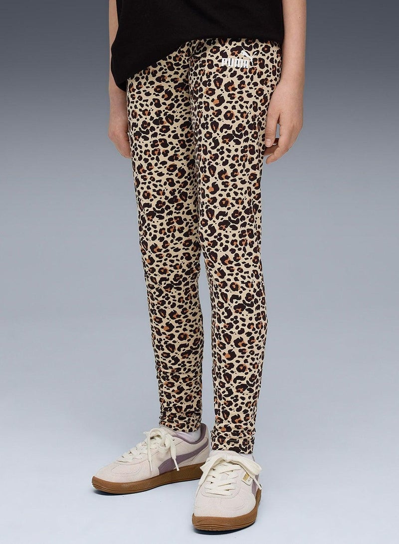 PUMA Kids Essential Graphic Animal Aop Leggings - Image 1