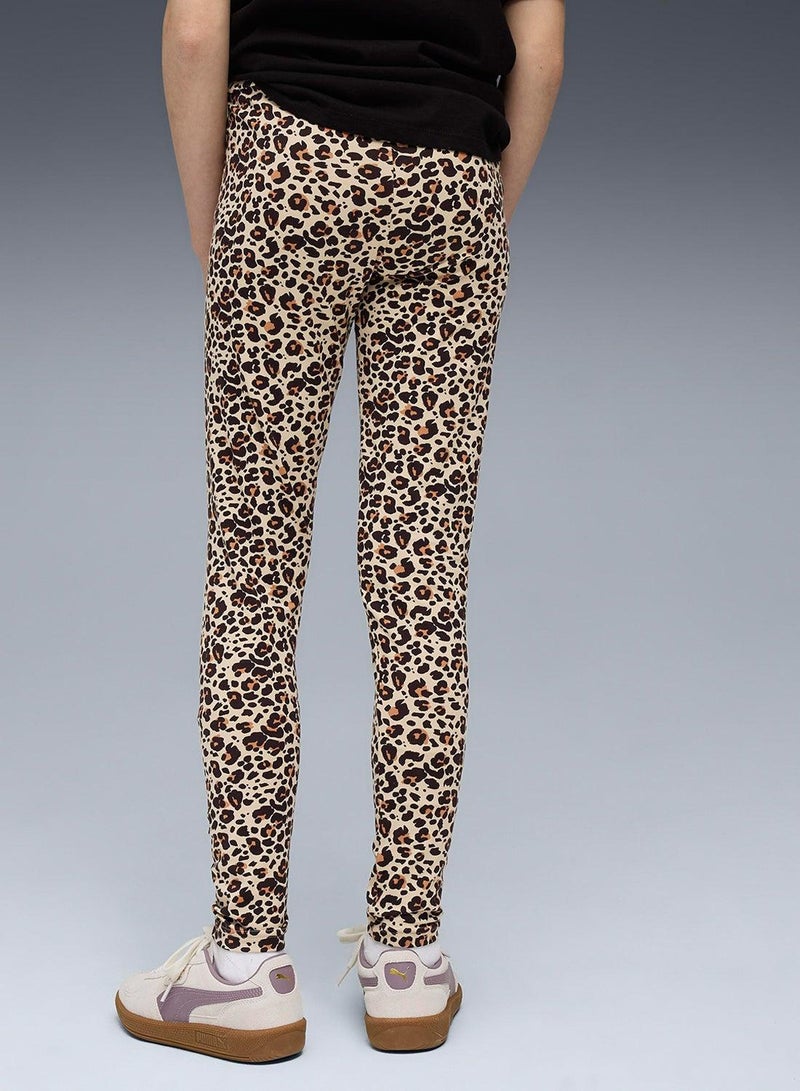 PUMA Kids Essential Graphic Animal Aop Leggings - Image 2