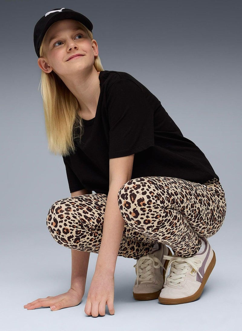 PUMA Kids Essential Graphic Animal Aop Leggings - Image 3