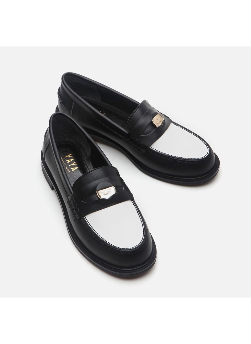 Yaya By Hotiç 01AYY287500A100 BLACK Women's Loafer  - Image 3