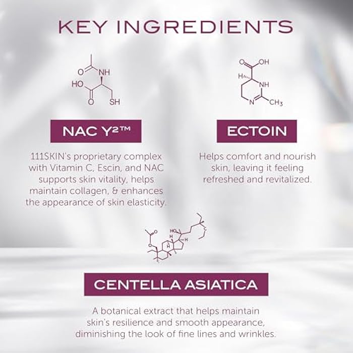 111SKIN Y Theorem Bio Cellulose Facial Mask for All Skin Types, Hydrating Face Mask with NAC Y2, Ectoin & Centella Asiatica, Enhances Skin Elasticity, Skincare Sheet Masks for Self Care, 5x 0.78 fl oz - Image 3