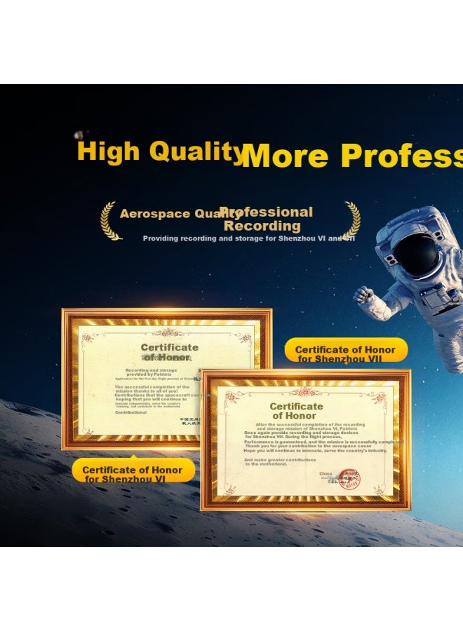 Aigo R9988 32G Professional Voice Recorder With 20 Days And Nights Ultra-Long Standby, High Definition Recording, Noise Reduction, Long-Distance Voice-To-Text Conversion, Recording Device For Learning - Image 2