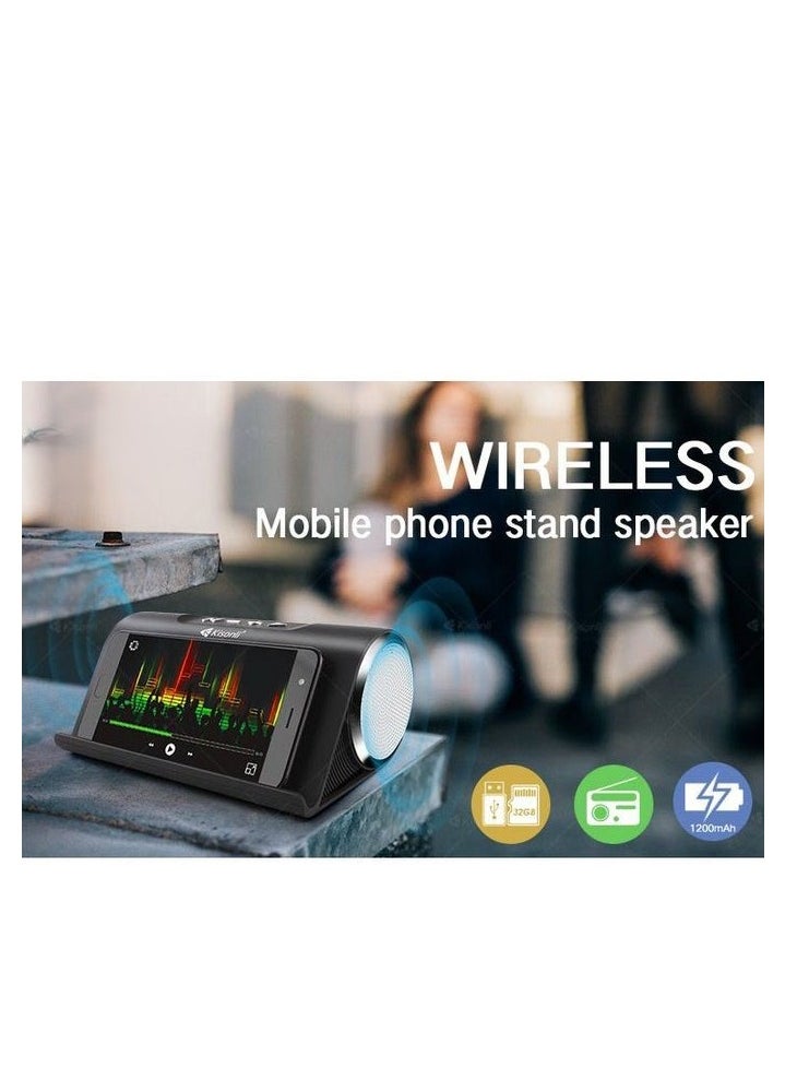 Bluetooth Speaker with USB - TF - FM Enjoy an audio experience like never before - Model KS-1981