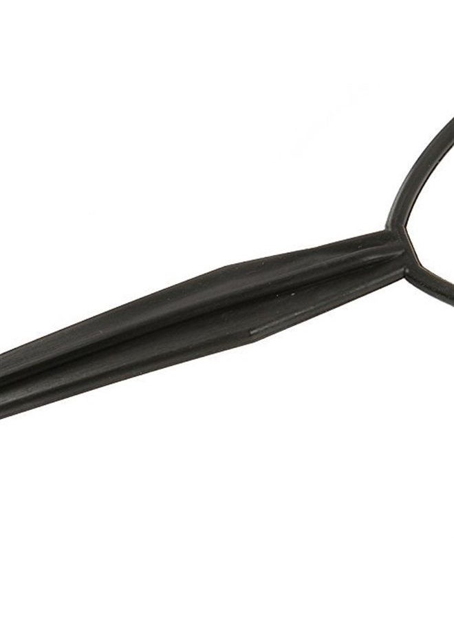 esowemsn 1Set(2pcs) Black Plastic Magic Hair Braid Ponytail Maker Clip Tool Simple Diy Hair Style Accessories Styling  - Image 5