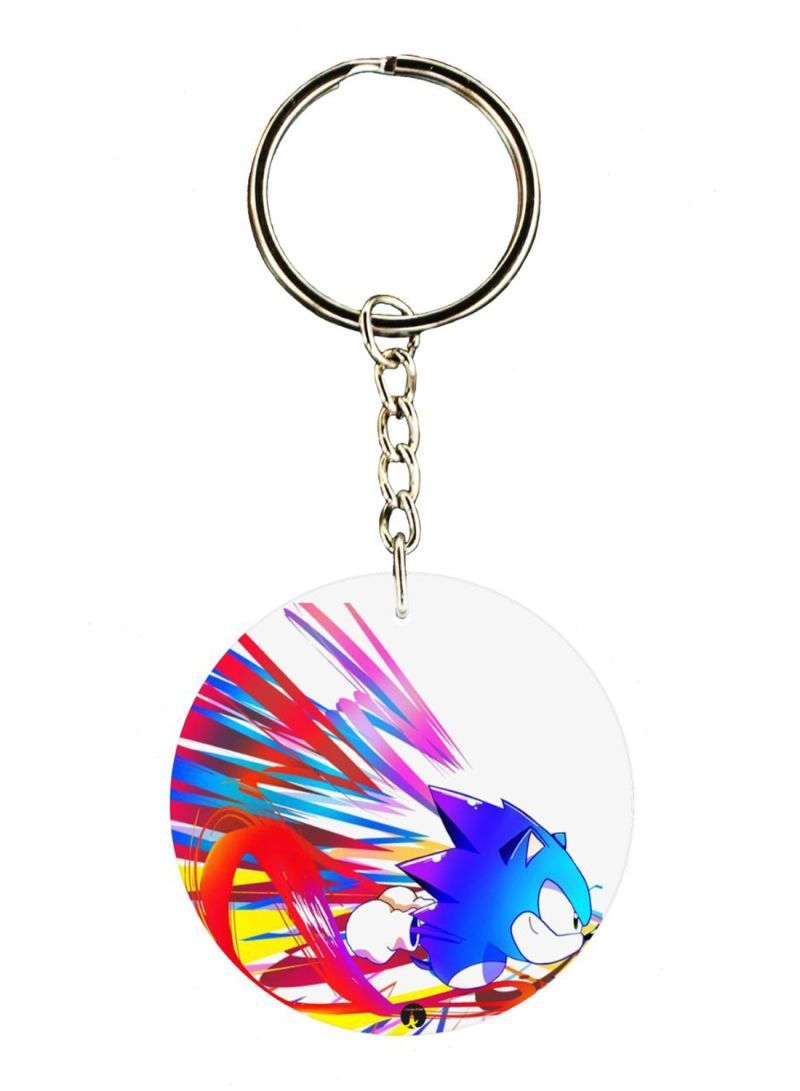 RKN Sonic Double Side Printed Keychain