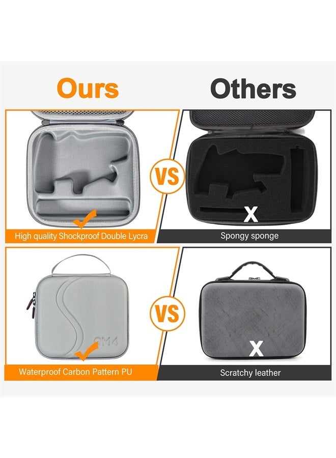 STARTRC OSMO Mobile 4 Case,Waterproof Portable Storge Bag Travel Case for DJI OM 4 / OSMO Mobile 3 Gimbal Stabilizer - Image 3