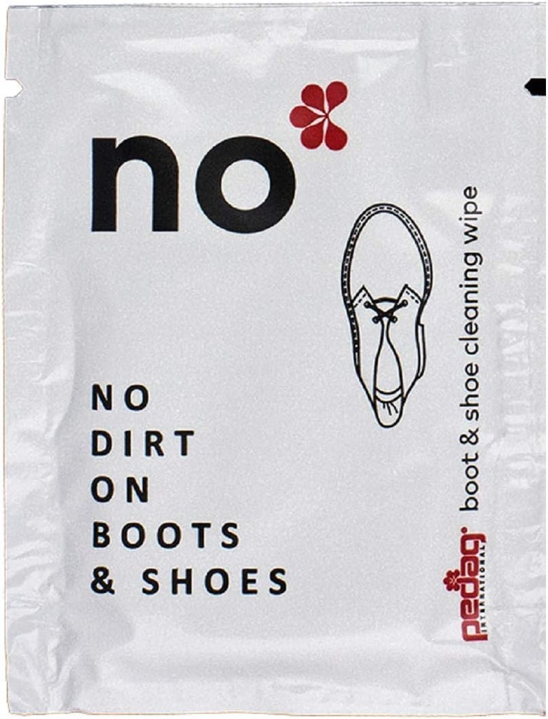 Pedag Pedag Wipes No Kit - Cleans and Shines Shoes and Boots When Travel - Set of 10