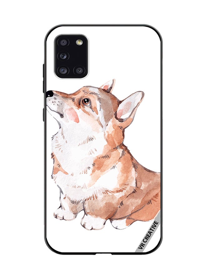 VR CREATIVE Protective Case Cover For Samsung Galaxy A31 Cute Fox Design Multicolour - Image 1