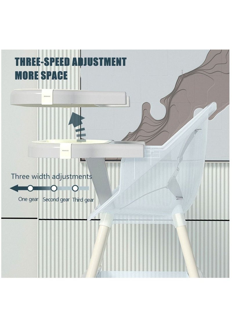 Arabest - 2 in 1 High Chair for Babies & Toddlers, Modern Safe & Compact Baby Highchair, Easy to Clean, Removable Tray, Easy to Assemble - Image 1