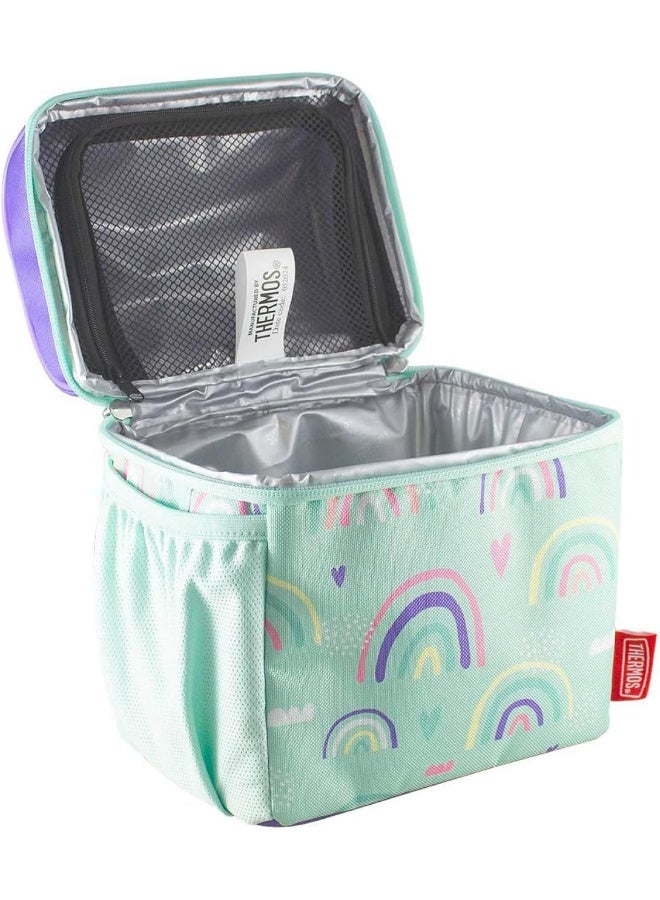 THERMOS Thermos Standard Pop Top Reusable Insulated Lunch Bag - Rainbows  - Image 5