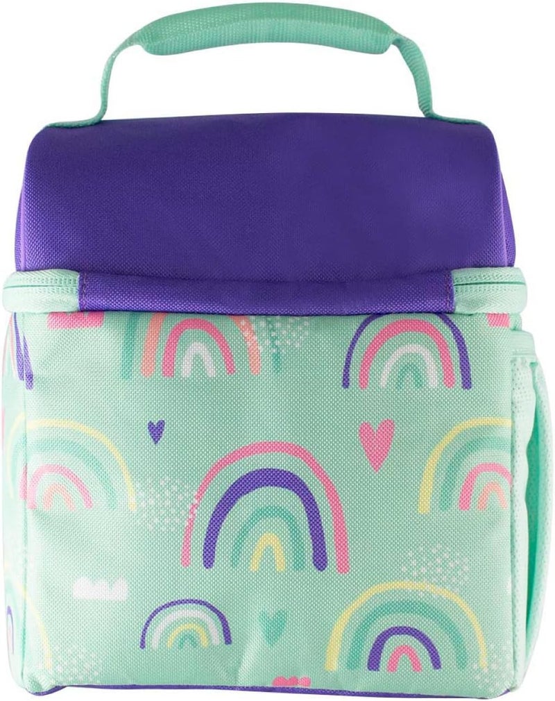 Thermos Standard Pop Top Reusable Insulated Lunch Bag - Rainbows - Image 4
