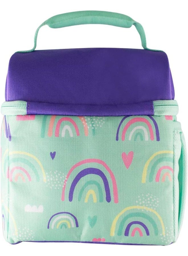 Thermos Standard Pop Top Reusable Insulated Lunch Bag - Rainbows - Image 4