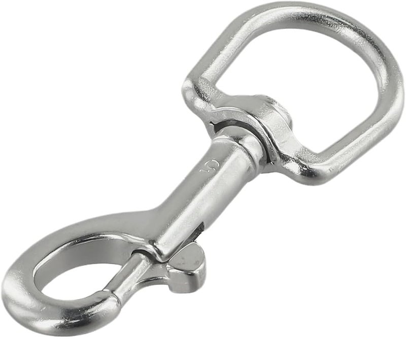 Stainless Steel Swivel Eye Bolt Snap Spring Hook 100mm Durable And Functional - Image 3