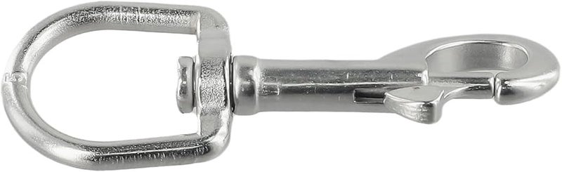 Stainless Steel Swivel Eye Bolt Snap Spring Hook 100mm Durable And Functional - Image 4