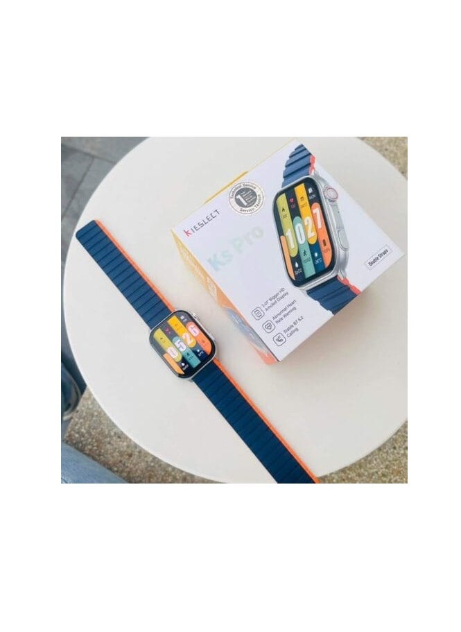 KIESLECT - Kieslect KS Pro 2.01 inch Smart Watch Make and Receive Calls and Track Your Fitness Features a screen and stable Bluetooth 5.2 connection Battery: 300 mAh Waterproof Sports modes: 100 - Image 1