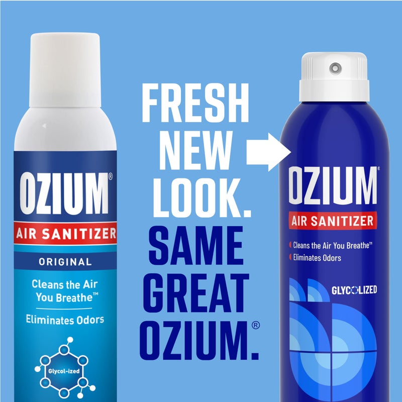 Ozium 8 Oz. Air Sanitizer & Odor Eliminator for Homes, Cars, Offices and More, Original Scent, Pack of 2 - Image 3
