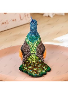 Tickles Tickles Beautiful Peafowl Peacock Zoo Bird Soft Stuffed Plush Toy for Kids Boys & Girls Birthday Gift (Size: 35 cm; Color: Multicolor)  - Image 3