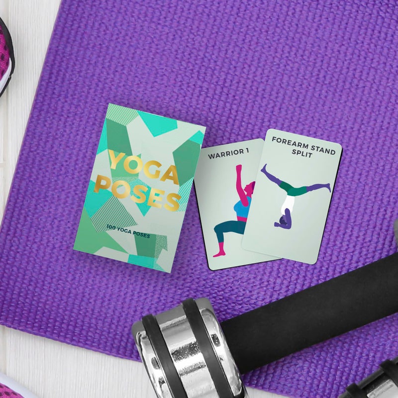 Gift Republic 100 Yoga Poses Activities Cards - Image 2