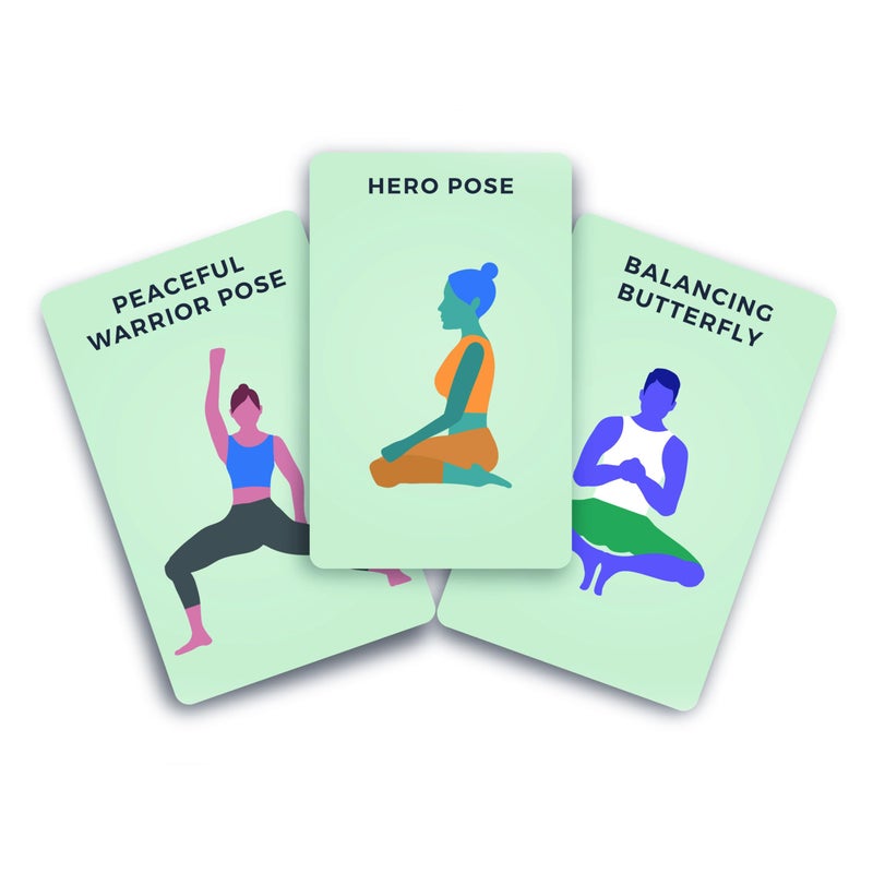 Gift Republic 100 Yoga Poses Activities Cards - Image 5