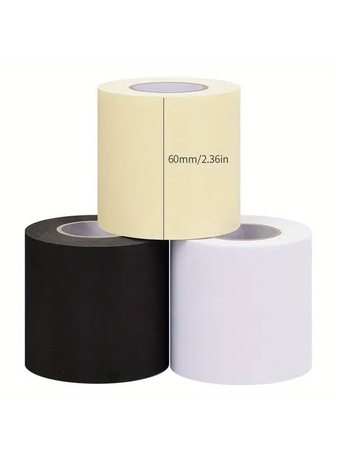 Heavy Duty UV Resistant Waterproof Tape Yellow 2pcs For AC Pipes HVAC Plumbing Outdoor - Image 5