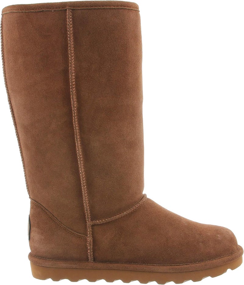 BEARPAW Women's Elle Tall Winter Boot, Hickory II - Image 4