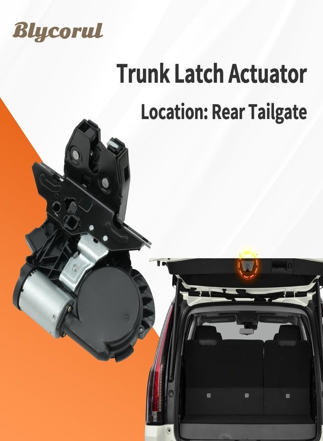Blycorul Rear Liftgate Latch Actuator, Compatible with 2015-2023 Chevy Suburban Equinox Cadillac Escalade XT4 GMC Yukon Terrain, Trunk Hatch Tailgate Lock Actuator, Replaces 13509598, 13519125 - Image 5