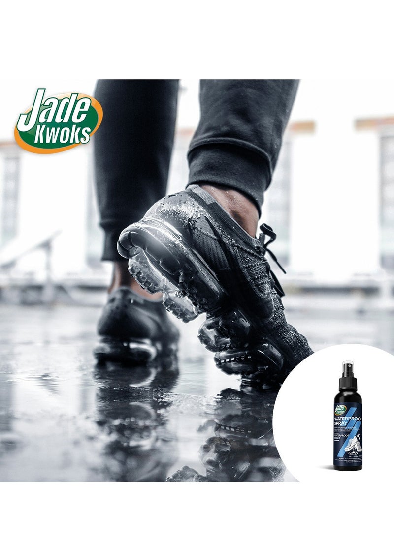 JADE KWOKS Waterproof Spray Long Lasting High Performance Universal Shoes Dirt Protector Spray 120ml  - Image 4