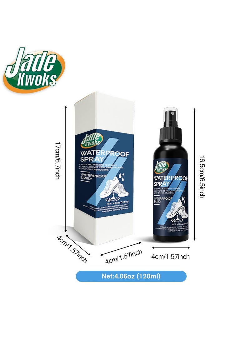 Waterproof Spray Long Lasting High Performance Universal Shoes Dirt Protector Spray 120ml