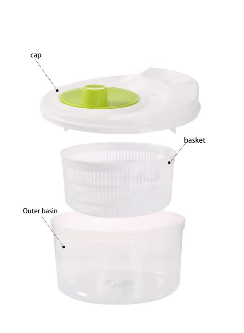 داي الة تجفيف الخضروات الدوارة الة تجفيف السلطة المنزلية، الة تجفيف يدوية للسلطة والخضروات، مجفف دوار - Image 3