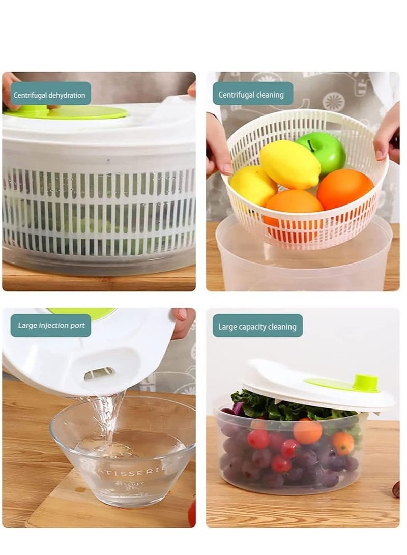 داي الة تجفيف الخضروات الدوارة الة تجفيف السلطة المنزلية، الة تجفيف يدوية للسلطة والخضروات، مجفف دوار - Image 4