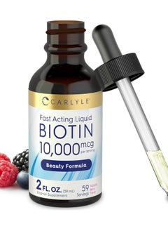 CARLYLE Carlyle Fast Acting Liquid 10000mcg Beauty Formula 59 ML  - Image 1